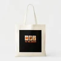 Tis The Season Football Halloween Thanksgiving  Tote Bag