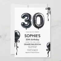 30th Birthday Thirty Birthday Invitation 