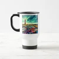 Abandoned Lighthouse Wreckage  Travel Mug