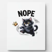 No Kings In America Funny Kicking Crown Classic Vi Plaque