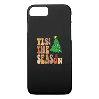Groovy Tis The Season Christmas Pine Tree iPhone 8/7 Case