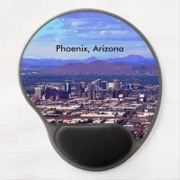 Phoenix Arizona Skyline in Daytime Gel Mouse Pad