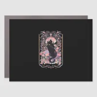 Cat Cottagecore Academia Goblincore Witch Goth Men Car Magnet