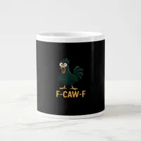 F-Caw-F Chicken Classic Vintage Style Giant Coffee Mug