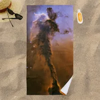 Fairy of Eagle Nebula NASA Abstract Beach Towel