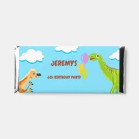 Dino Birthday Chocolate Favor – Kids Hershey Bar Favors