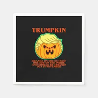 Funny Trumpkin Napkins