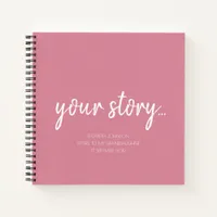 Your Story Letters to My Granddaughter Keepsake Notebook