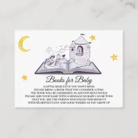 *~* Books for Baby Prince Princess Pop-Up Book Enclosure Card
