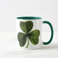 St. Patrick's Three Leaf Clover Mug