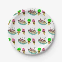 Ice Cream Birthday Party    Paper Plates