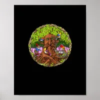 Forest Gnomes Cottagecore Goblincore Fairycore Poster