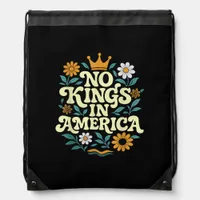No Kings In America Since 1776 Freedom Classic Drawstring Bag