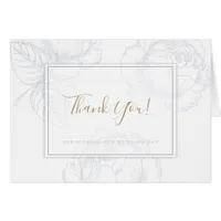 Gilded Rose Dusty Blue Watercolor Wedding