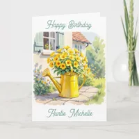 Wishing you a Peaceful Birthday Aunt   Card