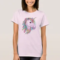 Watercolor Unicorn T-Shirt