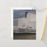 floodwaters in Burlington, Iowa Postcard