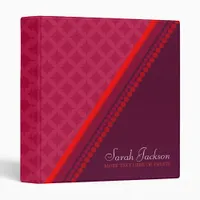 Damask Dots "Nina"  Album Folder Binder