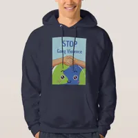 Stop Gang Violence Handshake for Peace Hoodie