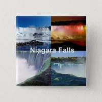 Niagara Falls New York Photo Views Pinback Button