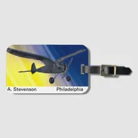 Luggage tag - model airplane