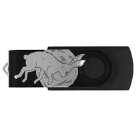 Rabbit Moon Flash Drive