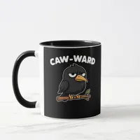 Caw-Ward Funny Quote Mug