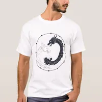 Black and white Yin Tang  T-Shirt