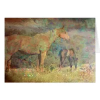 Palomino Mare and Foal