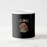Cottagecore Mushrooms Academia Goblincore Aestheti Giant Coffee Mug