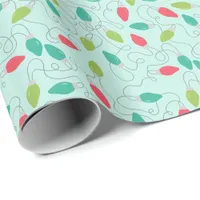 Merry and Bright Lights Wrapping Paper