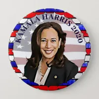 Kamala Harris 2020 Presidential Election Candidate Button