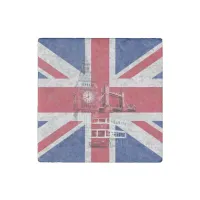 Flag and Symbols of Great Britain ID154 Stone Magnet