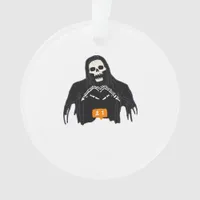 Skeleton Hand Heart Follower Classic Ornament