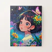 Kids Fusion of Fantasy and Anime Art Jigsaw Puzzle