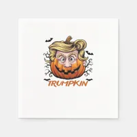 Hair Funny Pumpkin Halloween Boo - Political Humor Napkins