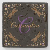 Magical Fairy Tale Fantasy Personalized Stone Coaster