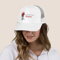  Bridesmaid Needs a Sangria bachelorette bridal  Trucker Hat
