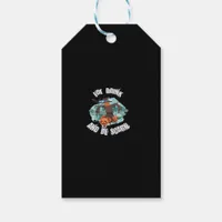 Womens Eat Drink And Be Scary Halloween Modern Gift Tags