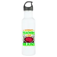 Skeleton Hand Heart Funny Design Style Stainless Steel Water Bottle