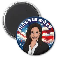 Vote for Kamala Harris 2024 Magnet