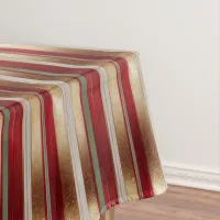 Red Christmas Stripe Pattern#27 ID1009 Tablecloth