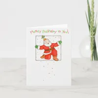 Merry Birthday Card