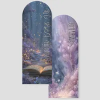 Enchanted Forest of Fireflies & Books Bookmarks