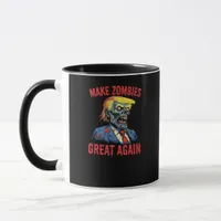 Make Zombies Great Again - Halloween Zombie Classi Mug
