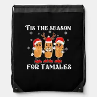 Tis Season For Tamales Squad Costume Mexican Chris Drawstring Bag