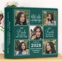 Graduate 5 Photo Album Scrapbook Graduation 3 Ring Binder