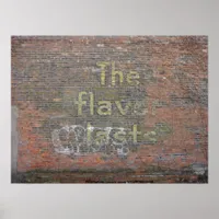 Washington, Iowa Flavor Poster