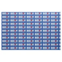Biden for President White Mini Text, ZSSG Fabric