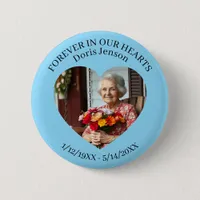 Memorial or Vigil Keepsake | Forever in our Hearts Button
